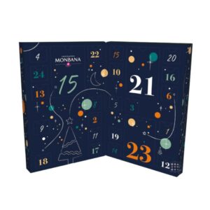 Calendrier de l'avent chocolat 2022 Monbana