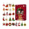 Calendrier de l'avent Original 2021 Toyvian Decorations