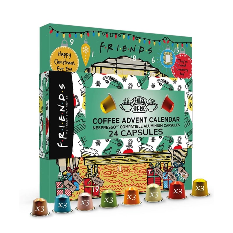 calendrier de l'avent cafe nespresso friends 2023 capsule café aromatisé