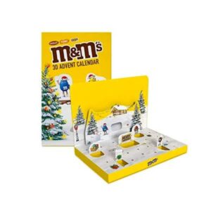 Calendrier de l'avent chocolat 2021 m&m's