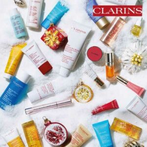 Contenu du Calendrier de l'Avent Clarins 2022 Beauté