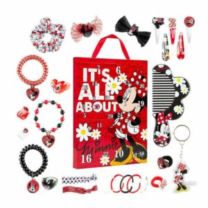 Calendrier de l'Avent pour fille Minnie Mouse Accessoires Bijoux 2021