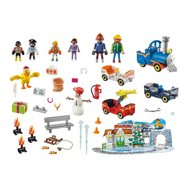 Calendrier de l'Avent Jouet Playmobil Duck On Call 70901