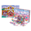 coffret jouet Calendrier de l’Avent Polly Pocket 2025 avec 24 surprises et mini-figurine, décor maison en pain d’épices, idéal pour fille de 4 ans.