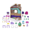 coffret jouet Calendrier de l’Avent Polly Pocket 2025 avec 24 surprises et mini-figurine, décor maison en pain d’épices, idéal pour fille de 4 ans.