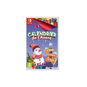 Calendrier de l'Avent Switch Jeux vidéo enfant