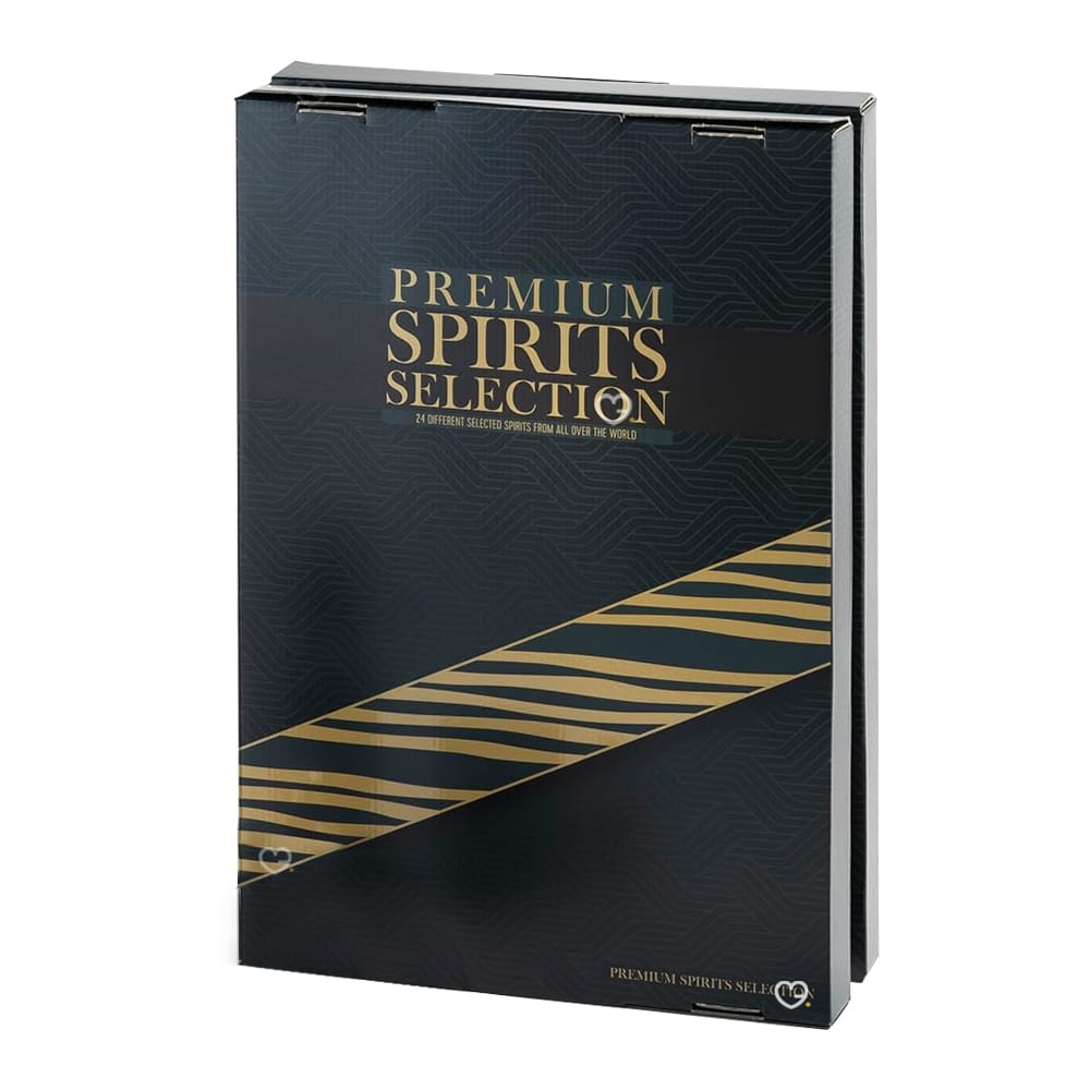 coffret premium spirits Calendrier de l'avent amazon spiritueux 2024 contenant 24 alcool pour adulte