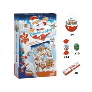 Calendrier de l'avent kinder puzzle 2022 chocolat enfant