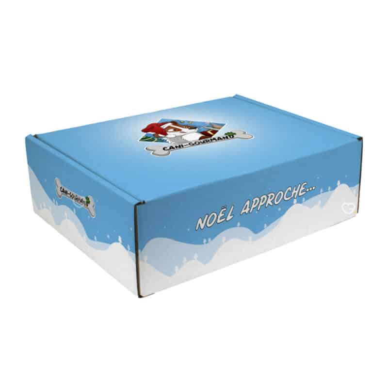 Calendrier de l'Avent pour Chien 2024 Cani-Gourmand contenant 24 friandises naturelles pour chiens