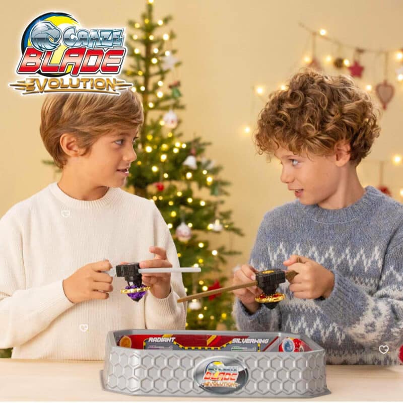 Calendrier de l'Avent Jouet 2024 Toupie Blade Spinning pour enfant garcon