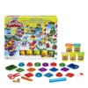 Calendrier de l'Avent Play Doh 2024 contenant 5 grands pots de pate à modeler et des accessoires