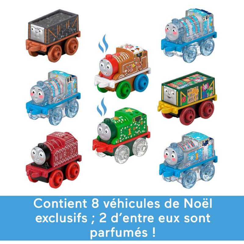 calendrier de l'avent Thomas & Friends 2024 contenant 24 jouets trains pour enfant fille et garcon