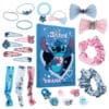 Calendrier de l'Avent la Stitch 2024 contenant des accessoires cheveux pour filles