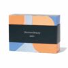 Coffret beauté rectangle orange et bleu Calendrier de l'Avent Zalando 2023 contient 24 produits de beauté Soins Visage, Soins Corps et Maquillage