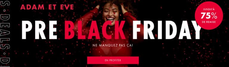 idee cadeau black friday adam et eve 2022