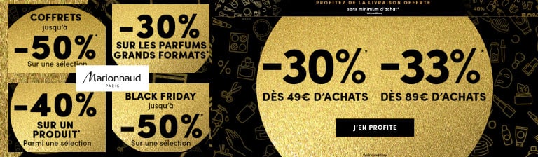 idee cadeau black friday Marionnaud 2022