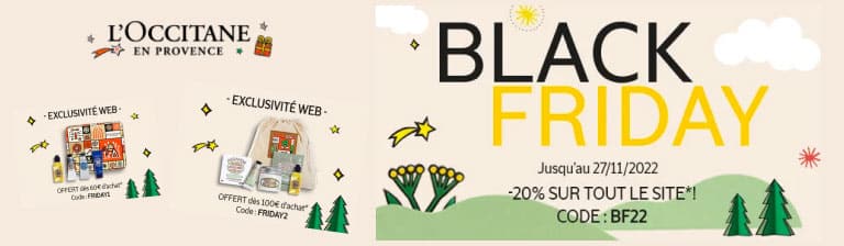 idee cadeau black friday l'occitane 2022