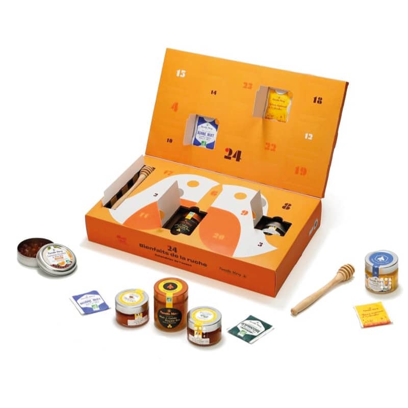 Délicieux Calendrier De L'Avent Miel Bio - Apithériapie 2024
