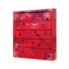 Coffret coquin classique rouge calendrier de l'avent passage du desir 2023 contenant objets et accessoires erotique adulte couple femme homme