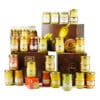 Calendrier de l'Avent original gourmand 2024 avec 24 pots de Moutarde Fallot