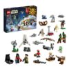 calendrier de l'avent Lego star wars 2023, édition 75366, avec 9 personnages et 15 construction lego pour enfant