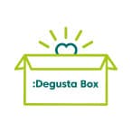 logo degusta box avec gourmandises salées et sucrées à recevoir chaque mois