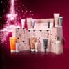 Calendrier de l'Avent Gatineau 2024 dans un coffret beauté rose, contenant 12 produits de soins du visage haut de gamme
