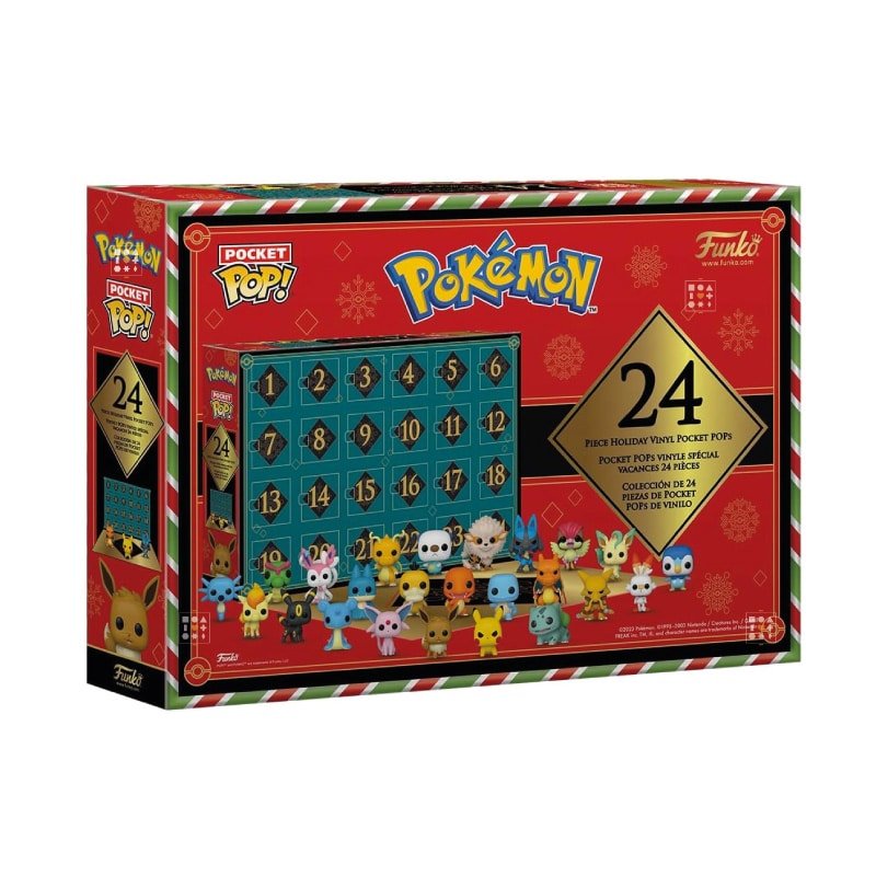 calendrier de l'avent Funko Pop Pokemon 2023