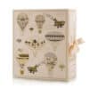 Coffret bougie luxe calendrier de l'avent Baobab 2024 avec 24 mini bougies parfumées, crème mains et savons