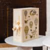 Coffret bougie luxe calendrier de l'avent Baobab 2024 avec 24 mini bougies parfumées, crème mains et savons