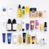 contenu complet coffret beauté luxe illustré toile de jouy calendrier de l'avent l'occitane 2024 avec 27 produits soins visage, corps et cheveux fabriqué en provence