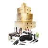 calendrier de l'avent mac cosmetics 2024 coffret boite or contenant 24 produits beauté de maquillage pour femme