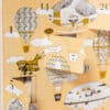 Coffret bougie luxe calendrier de l'avent Baobab 2024 avec 24 mini bougies parfumées, crème mains et savons