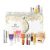 coffret beauté blanc et or calendrier de l'avent Dr Pierre Ricaud 2023 contenant 12 produits soins visage, soins corps et maquillage d'une valeur de 250 euros