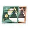coffrets beauté vert et or calendrier de l'avent asambeauty 2024 avec 24 produits de soins visage et corps ou maquillage