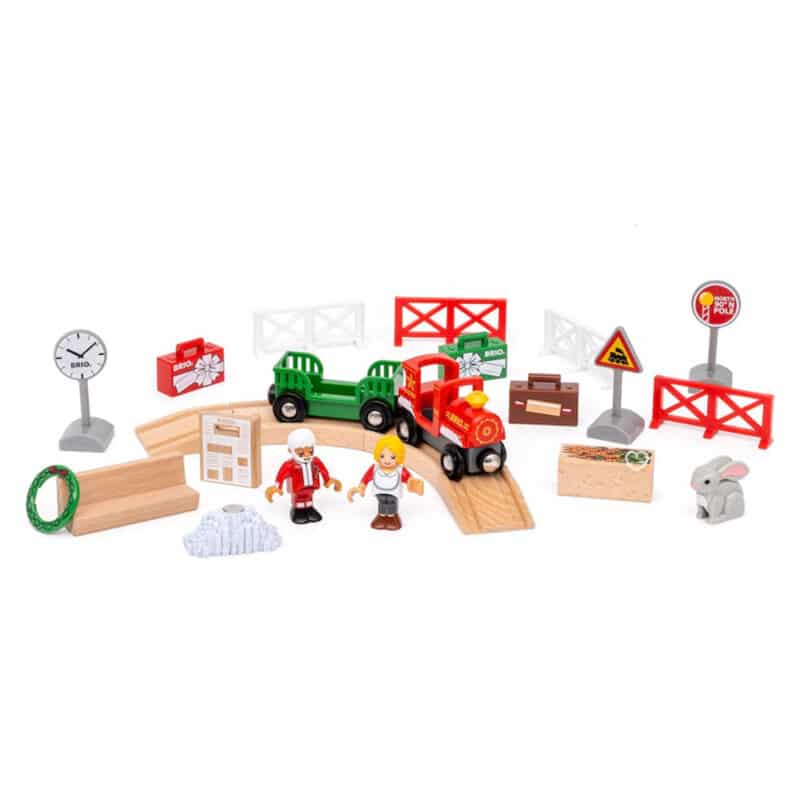 Calendrier De L'Avent BRIO World Thème Dinosaures – 24 Surprises, Compatible Trains BRIO, Bois Certifié FSC, à Partir De 3 Ans