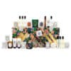 contenu complet du calendrier de l'avent diptyque 2024 contenant bougies, soins corps et parfums, un coffret luxe