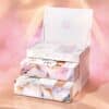 coffret beauté couleur marbre Calendrier de l'avent glossybox 2024 avec 27 produits beauté visage corps cheveux multimarque