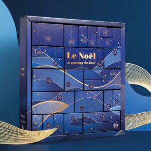 Coffret coquin deluxe violet calendrier de l'avent passage du desir 2023 contenant 600 euros d'objets et accessoires erotique adulte couple femme homme