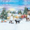 coffret jouet enfant calendrier de l'avent Playmobil equestre 71345 personnage cheval luge