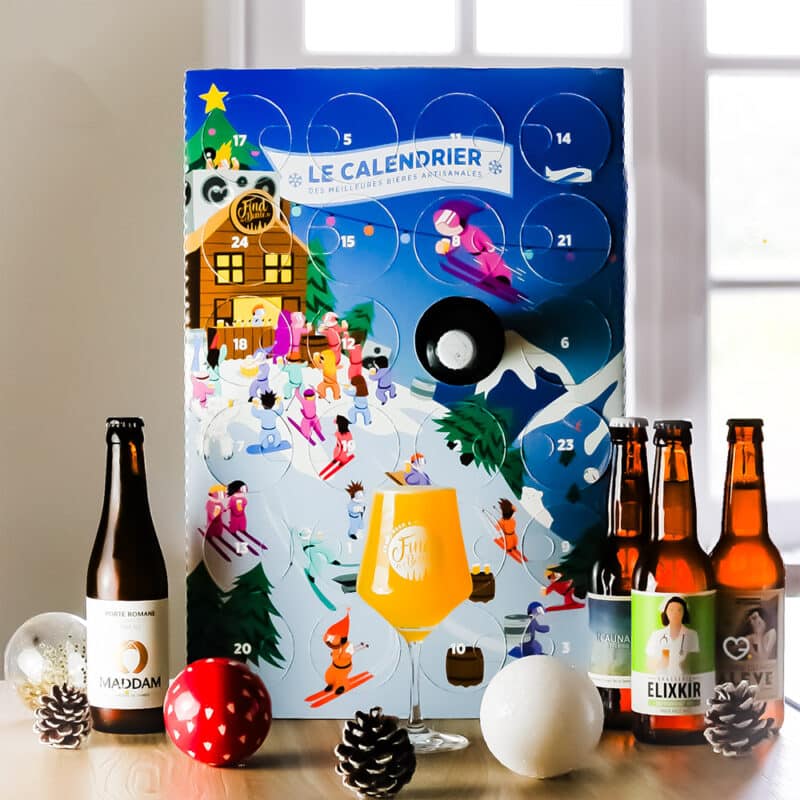Calendrier de l'Avent Bière Find a bottle 2024 bières artisanales IPA