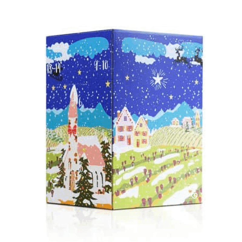 Calendrier de l'Avent Vin 2025 La Boite du Fromager contenant 12 bouteilles de vin de 75cl idéal cadeau couple, homme