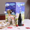 Calendrier de l'Avent Vin 2025 La Boite du Fromager contenant 12 bouteilles de vin de 75cl idéal cadeau couple, homme