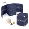 coffret bleu edition Jean Imbert Calendrier de l'Avent Nespresso 2024 capsules café original