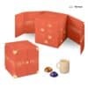 coffret rouge edition Jean Imbert Calendrier de l'Avent Nespresso 2024 capsules café vertuo