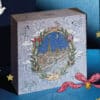 coffret beauté luxe dessin fee greening calendrier de l'avent sisley paris 2024 avec décor contenant des produits de beauté, soins cosmétiques, soins visage, maquillage et soins capillaire