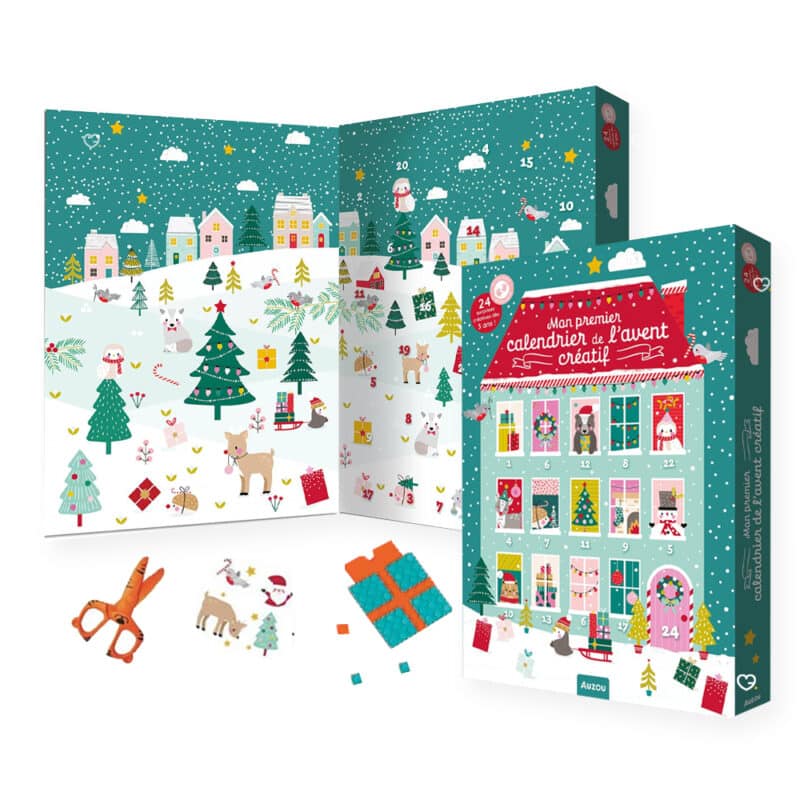 calendrier de l'avent 2024 mon premier calendrier avec 24 surprises créatives et DIY pour enfant
