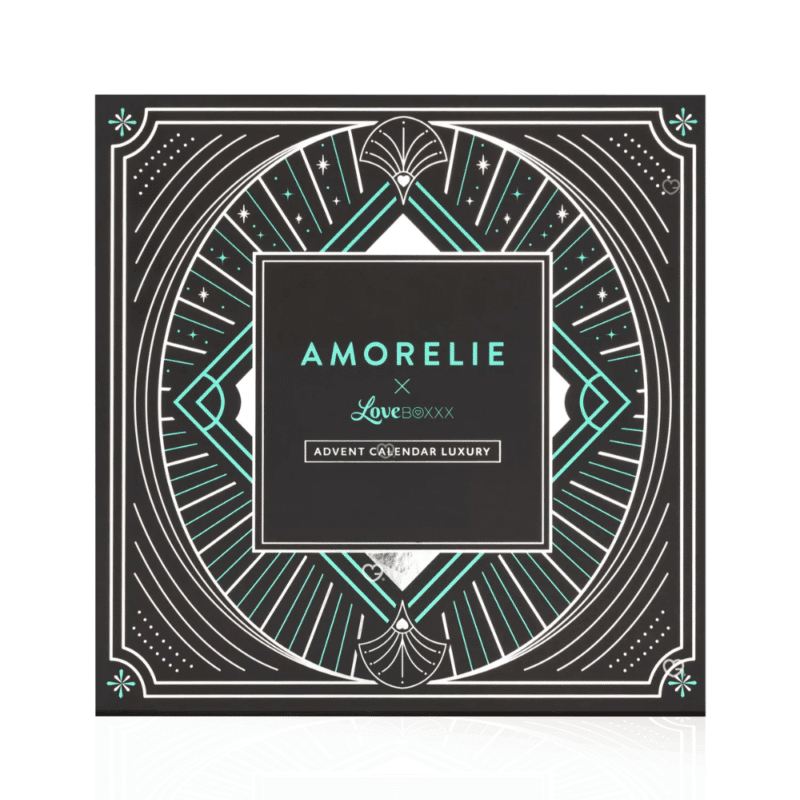 Calendrier de l’Avent Amorelie 2025, coffret érotique premium avec 24 pochons en velours renfermant sextoys et soins bien‑être pour couple, adulte, homme et femme