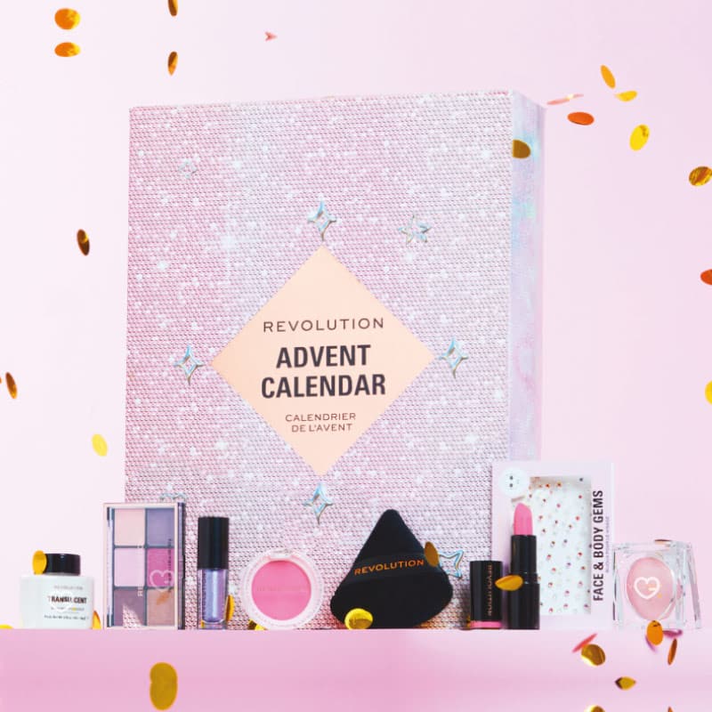 Calendrier de l'avent Revolution 2024 coffret Maquillage beauté