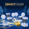 Calendrier de l’Avent Gravitrax 2025 Ravensburger avec 64 pièces dont une bille dorée et virages spéciaux, idéal pour enfants créatifs 8-12 ans.